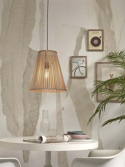 Merapi tapered L natural hanglamp Good &amp; Mojo 