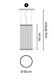 Array 1820 hanglamp Vibia 