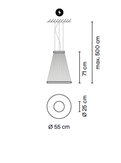 Array 1850 hanglamp Vibia 