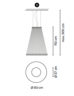 Array 1865 hanglamp Vibia 