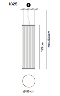 Array 1825 hanglamp Vibia 