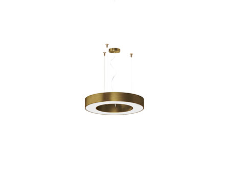 Silver ring 50 cm hanglamp Panzeri