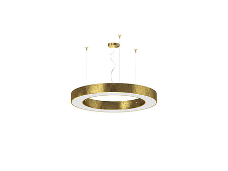 Silver ring 80 cm hanglamp Panzeri