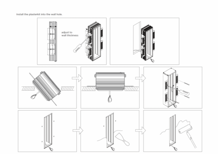 Strange 1.7 trimless recessed wandlamp Wever &amp; Ducre 