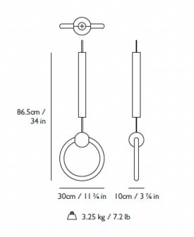 Ring Light hanglamp Lee Broom