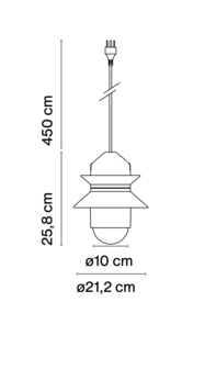 Santorini hanglamp outdoor Marset