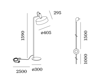 Roomor Floor 1.3 vloerlamp Wever &amp; Ducre 