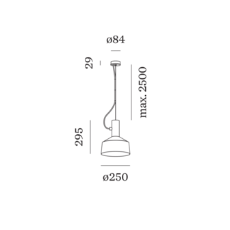 Roomor Cable 1.2 gu10 hanglamp Wever &amp; Ducre 