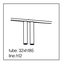 Twins 875-L hanglamp TossB 