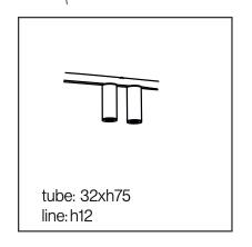 Twins 475-S hanglamp TossB 