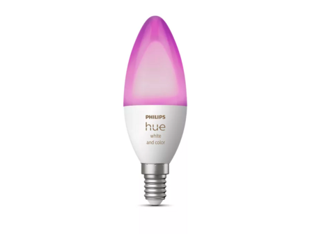 Kaarslamp - E14 slimme lamp - Philips Hue