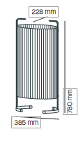 Amid 78 F2 outdoor vloerlamp Milan