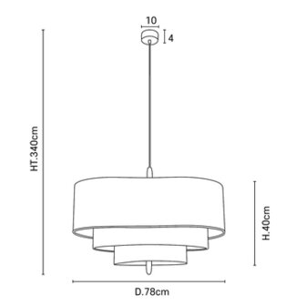 Pebble D78 hanglamp Market Set