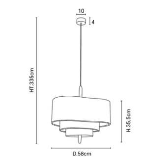 Pebble D58 hanglamp Market Set