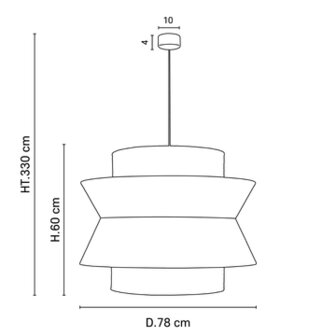 Singapour Xxl hanglamp Market Set