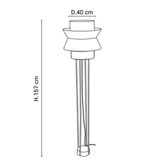 Singapour 157 vloerlamp Market Set