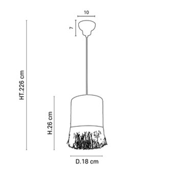 Formentera 1l &Oslash;: 18&nbsp;cm hanglamp Market Set