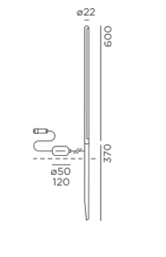 Kal M connect outdoor vloerlamp IP44.de