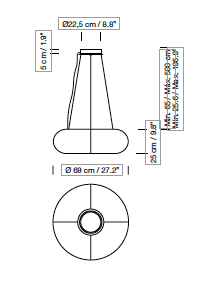 Teki&ograve; Circular P4 hanglamp Santa &amp; Cole 