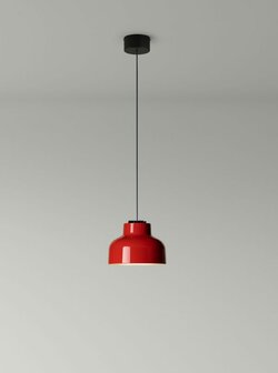 M64 Glossy Pure Red hanglamp Santa &amp; Cole 