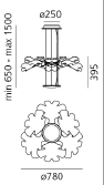 Chlorophillia hanglamp Artemide 