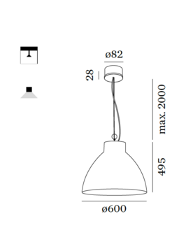 Bishop 6.0 hanglamp Wever &amp; Ducre 