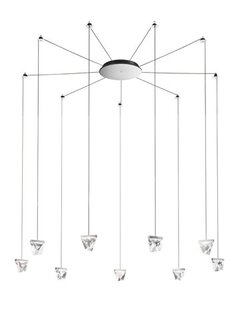 Tripla 9 hanglamp Fabbian 