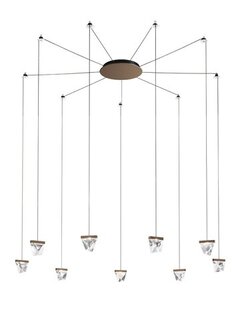 Tripla 9 hanglamp Fabbian 