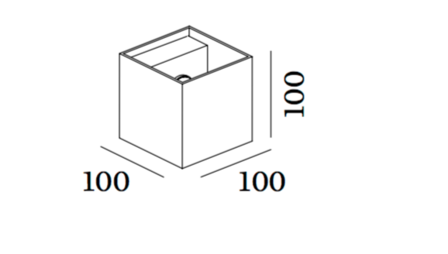 Box 1.0 led opbouwspot Wever &amp; Ducre 