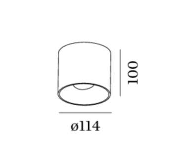 Ray 1.0 led opbouwspot Wever &amp; Ducre 