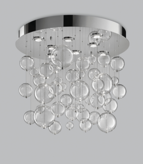 Bolero 38 plafondlamp Metal Lux