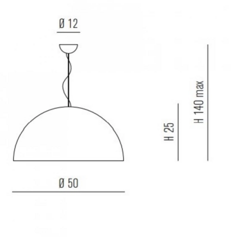 Chiara sp m hanglamp Metal Lux