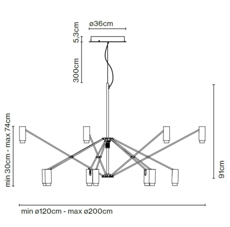 The W hanglamp Marset