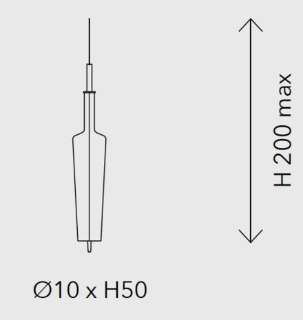 Sop medium hanglamp Penta Light 