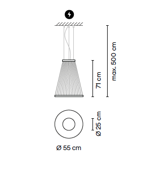 Array 1850 hanglamp Vibia 