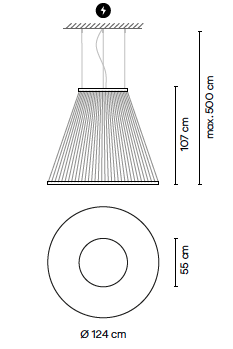 Array 1875 hanglamp Vibia 