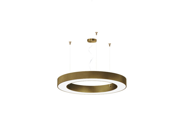 Silver ring 80 cm hanglamp Panzeri