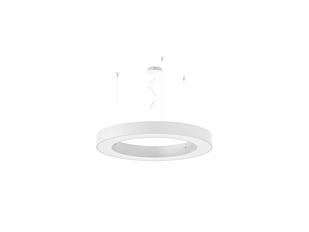 Silver ring 80 cm hanglamp Panzeri