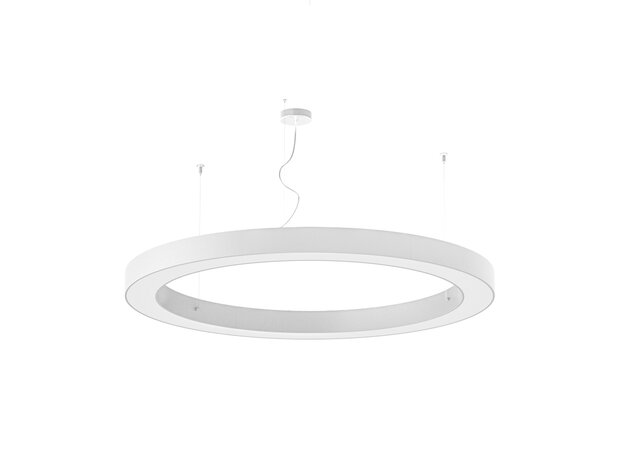 Silver ring 120 cm hanglamp Panzeri