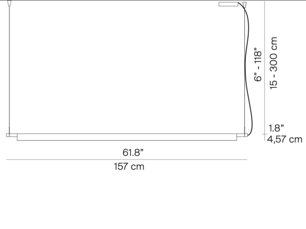 Compendium D81BW hanglamp Luceplan 