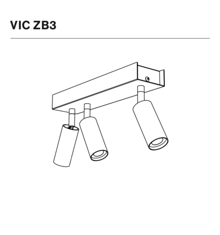 Nosta Vic ZB3 opbouwspot