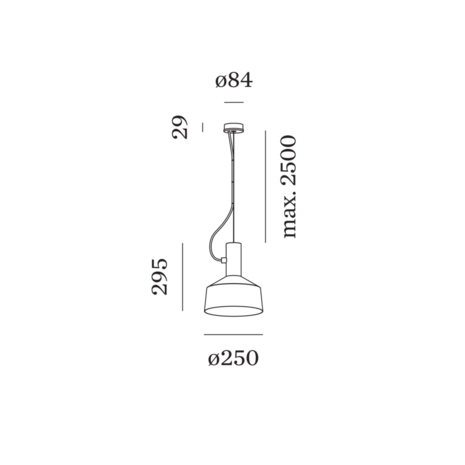 Roomor Cable 1.2 E27 hanglamp Wever & Ducre 