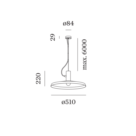 Roomor Cable 1.4 E27 hanglamp Wever & Ducre 