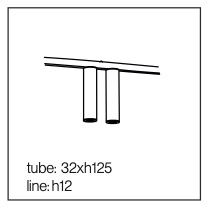 Twins 875-M hanglamp TossB 