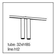 Twins 675-L hanglamp TossB 