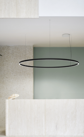 Compendium Circle Ø 200 cm hanglamp Luceplan 