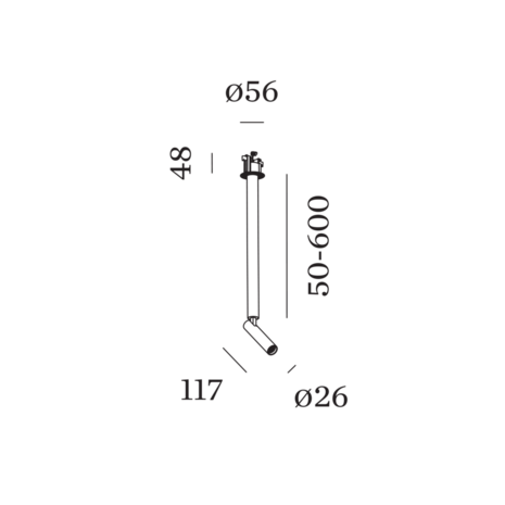 Match stick 1.0 trimless inbouwspot Wever & Ducre 