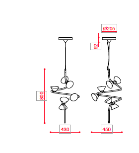 565.22s Linfa hanglamp Tooy