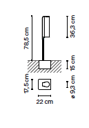 Class 2800 outdoor vloerlamp Vibia 