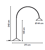 Out 4270 outdoor vloerlamp Vibia 